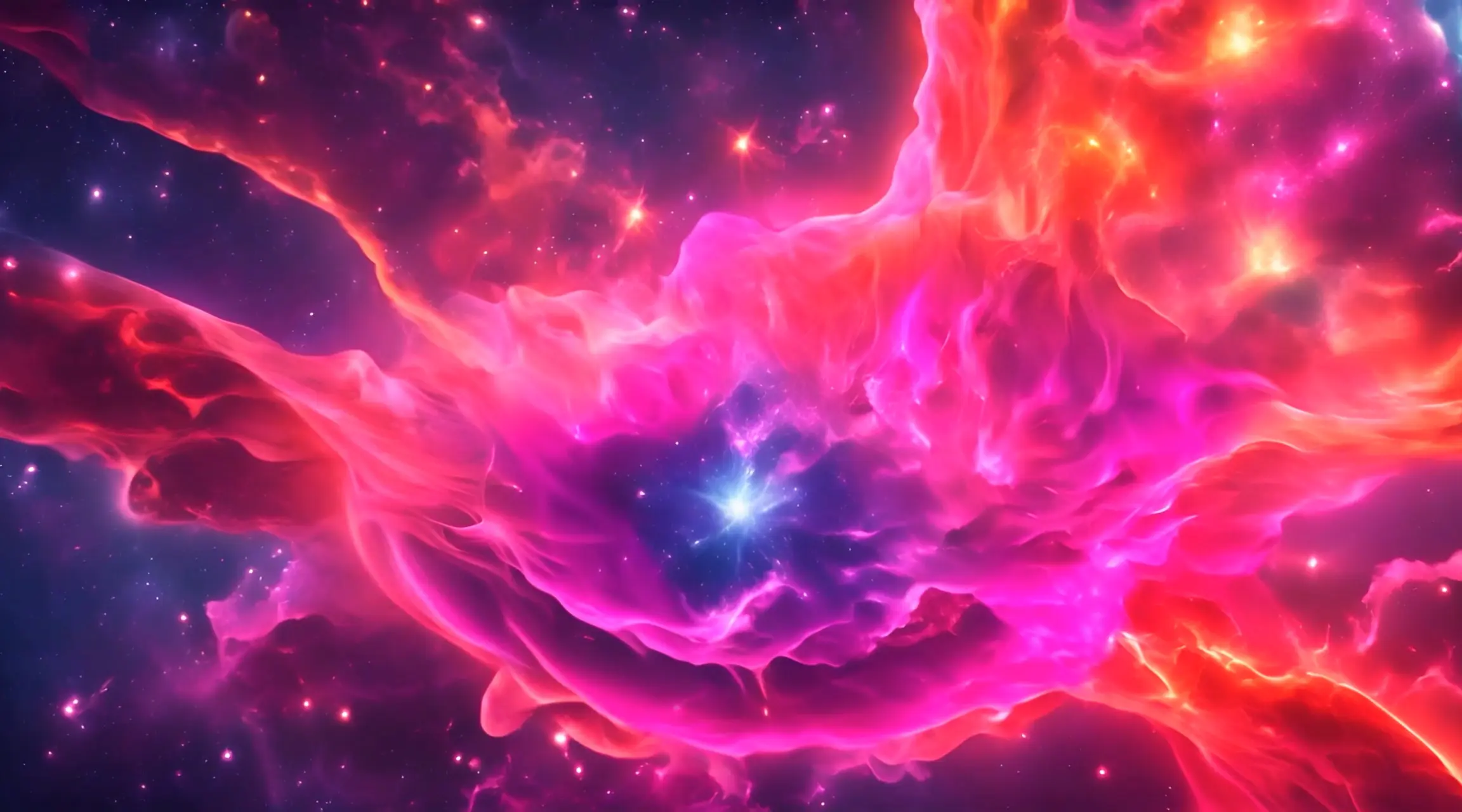 Orion's Dance Stellar Nebula Light Show Video